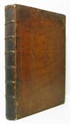 SHAW, THOMAS. Travels or Observations relating to Several Parts of Barbary and the Levant. 1738